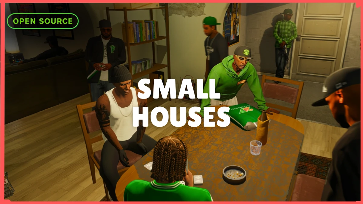 Atlanta Small Houses MLO FiveM | Open Source